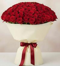 Букет 101 Красная роза Милано #REPLACE_PRED# Кременкуль