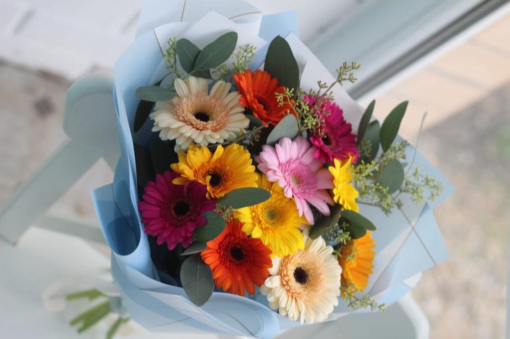 Букет цветов из: Герберы в Кременкуль