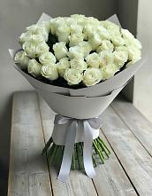 Букет 35 Белых роз в Кременкуль