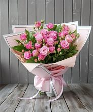 Букет Розовый кустик #REPLACE_PRED# Кременкуль