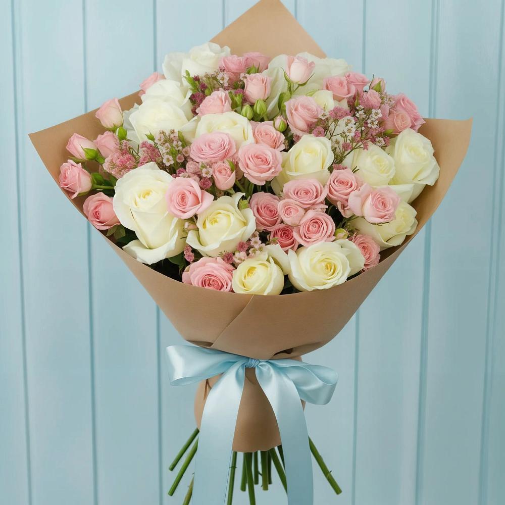 Букет цветов из: Розы в Кременкуль