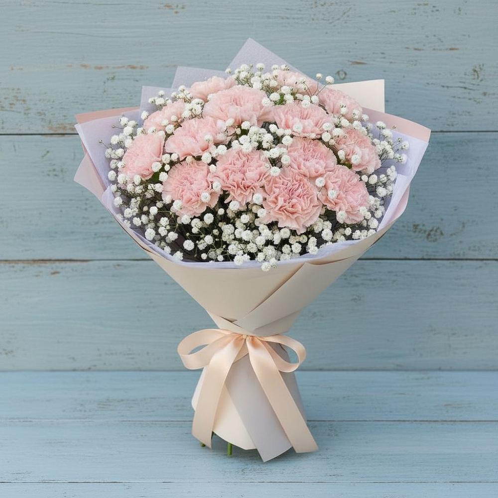 Букет цветов из: Гвоздики в Кременкуль