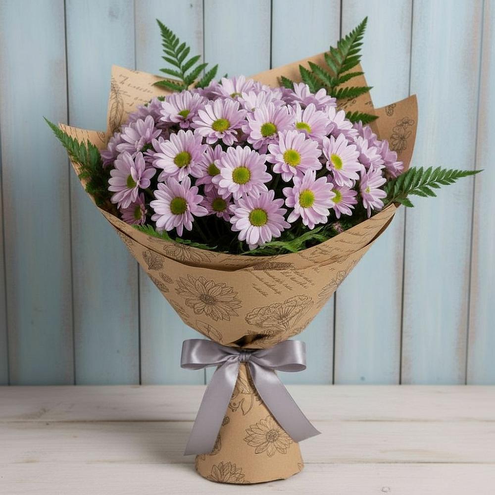 Букет цветов из: Хризантемы в Кременкуль