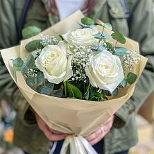 Букет Нежные грёзы в Кременкуль Букет цветов из: Розы в Кременкуль