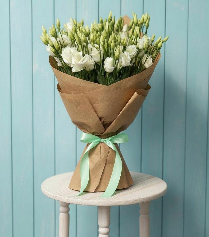 Букет цветов из: Лизиантусы в Кременкуль