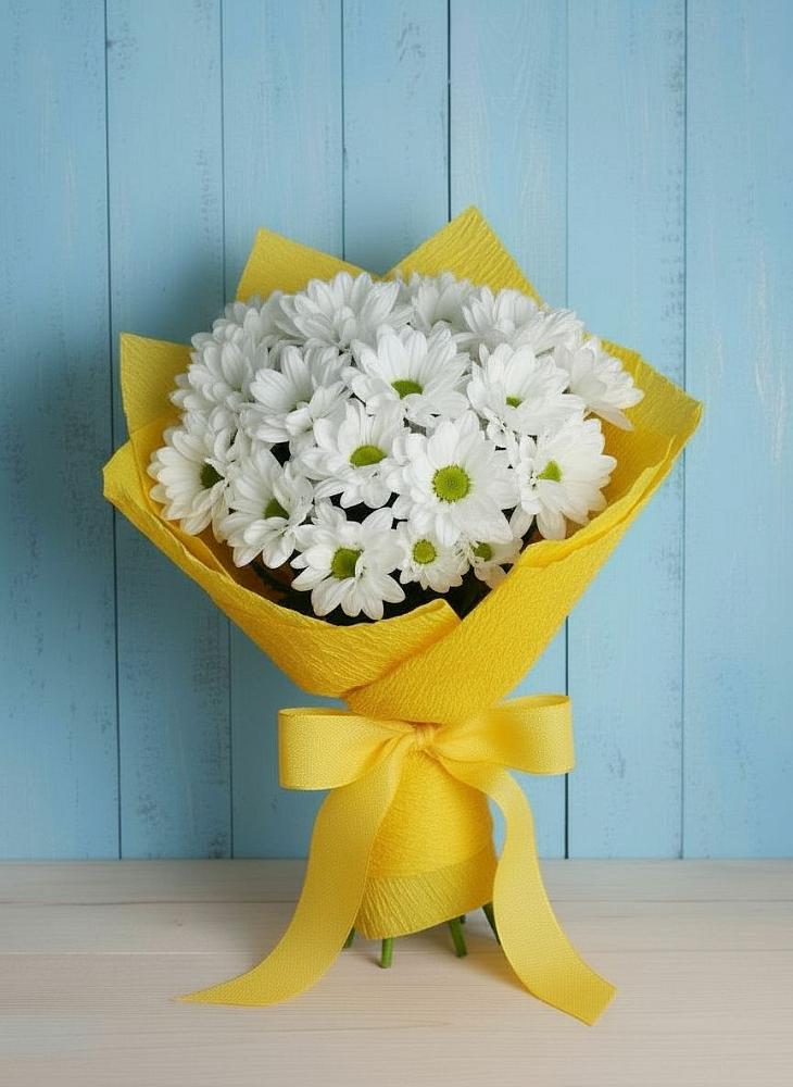 Букет цветов из: Хризантемы в Кременкуль