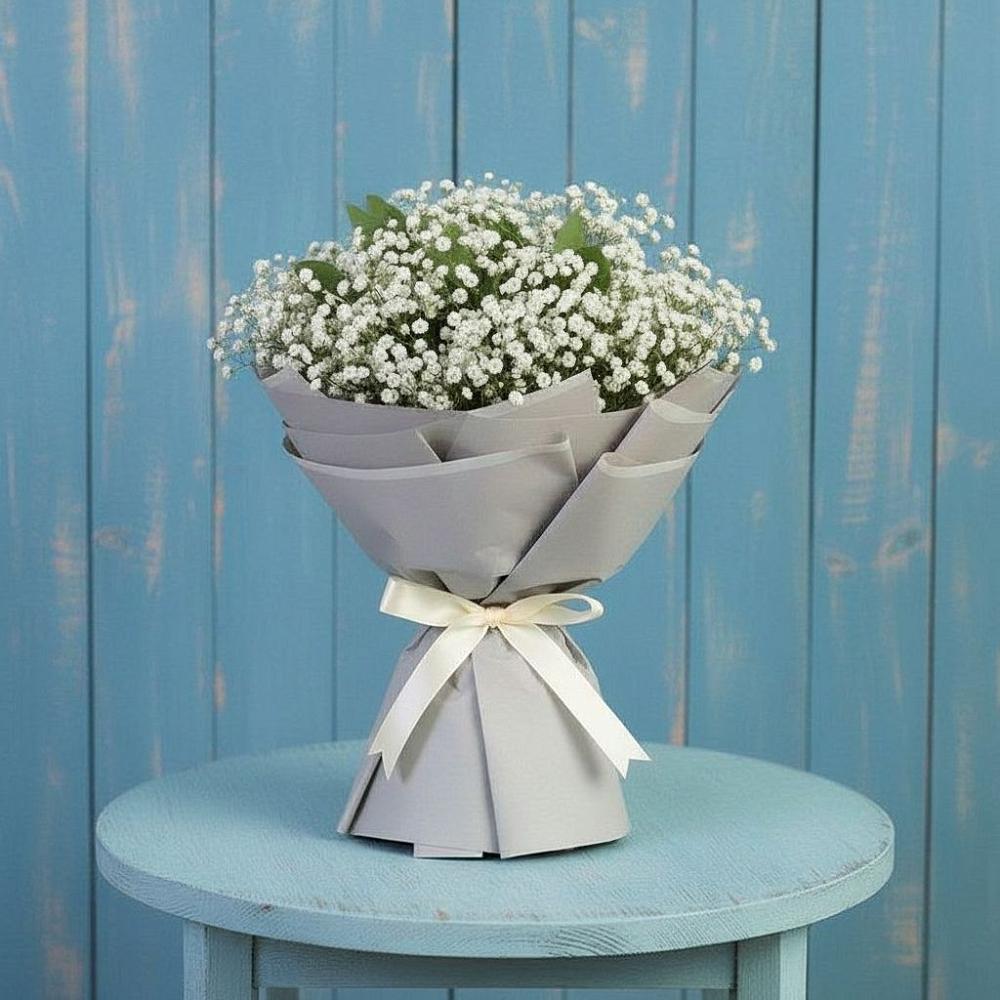 Букет цветов из: Гипсофила в Кременкуль