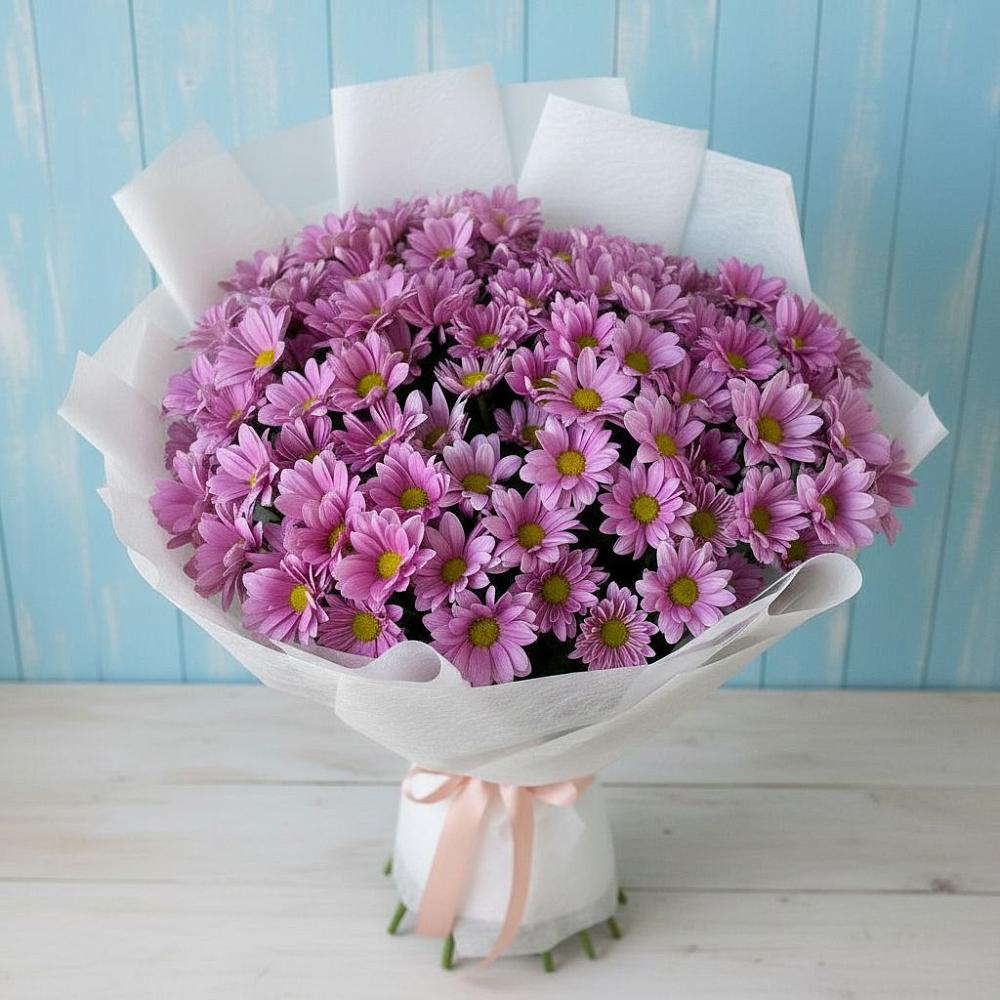 Букет цветов из: Хризантемы в Кременкуль