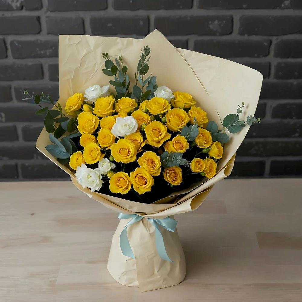 Букет цветов из: Розы в Кременкуль