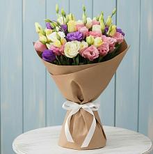 Букет цветов из:  Лизиантусы в Кременкуль