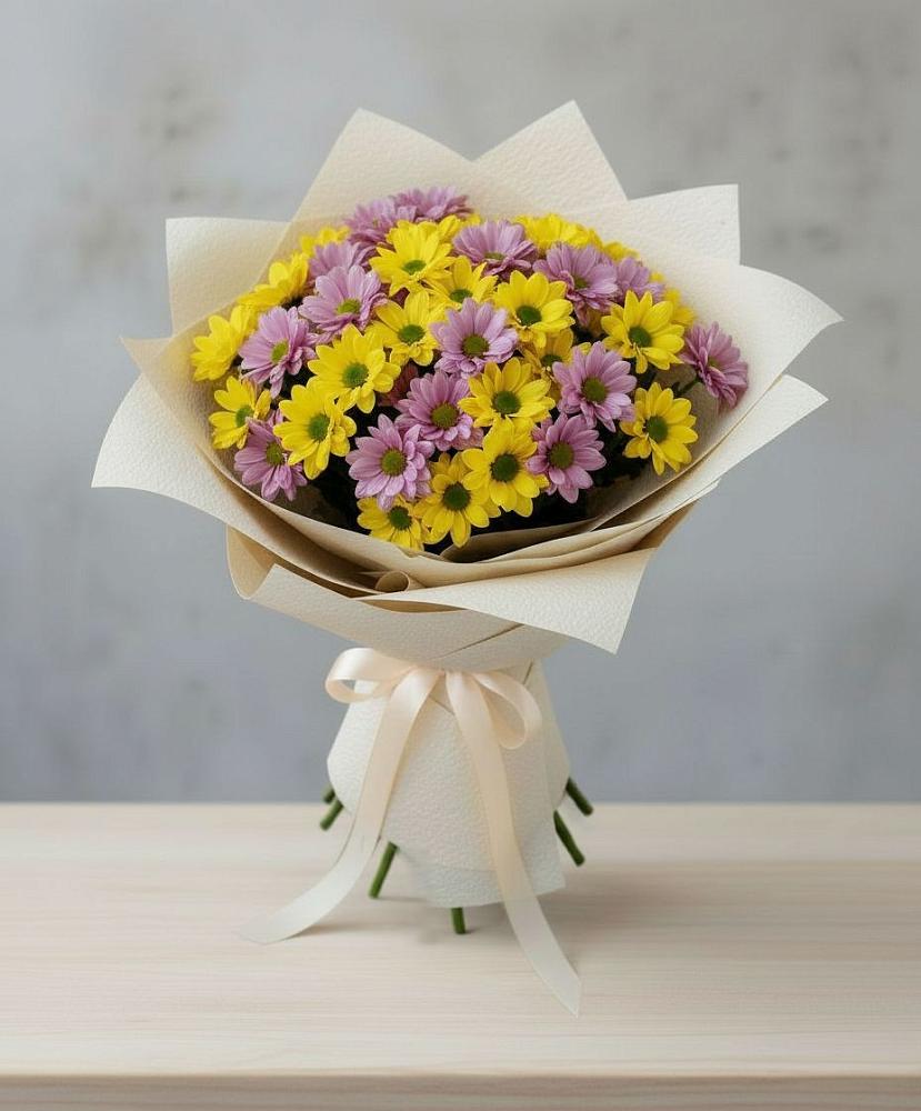 Букет цветов из: Хризантемы в Кременкуль